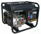 Бензиновый генератор Hyundai HY7000LE ( мини-электростанция для дома и дачи хюндай мощность 5 кВт ) 