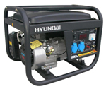 Бензиновый генератор Hyundai HY7000LER ( электростанция для дома и дачи с дистанционным запуском 50 метров 5,5 кВт) 