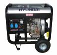 Дизельный генератор Hyundai DHY6000LEK ( мини-электростанция для дома и дачи 5 кВт Hyundai DHY6000LE )